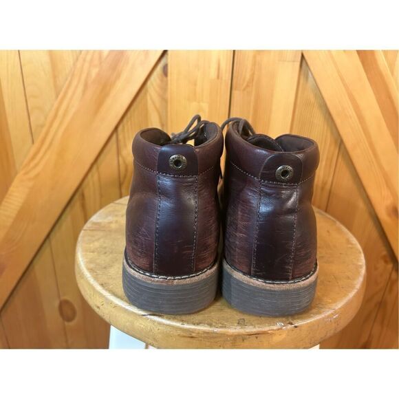 Levis Leather Upper Lace Up Boots Brown Size 9.5 main image 8